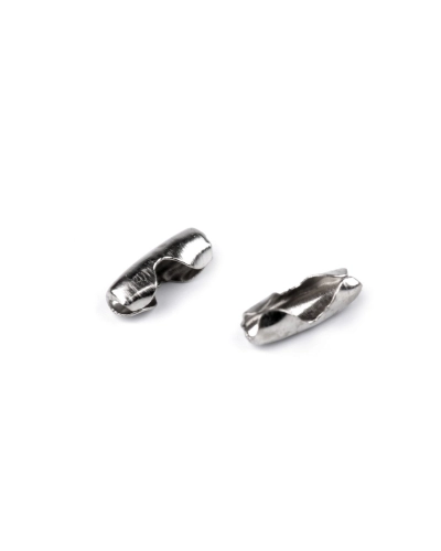 Piesa de legatura pentru lanț cu bile 3x8 mm - 100 buc. | Mimib
