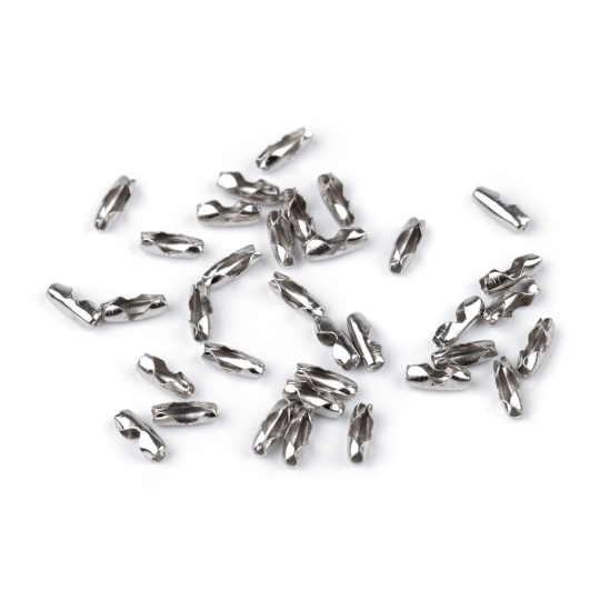Piesa de legatura pentru lanț cu bile 3x8 mm - 100 buc. | Mimib