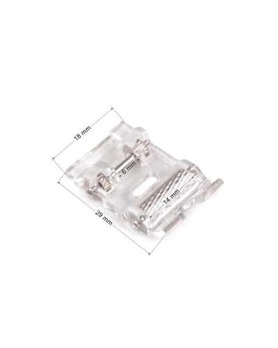 Rolă/picior cilindric din plastic, pentru cusut aplicații - 1 buc. | Mimib
