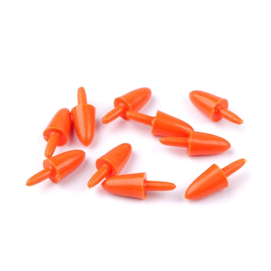 Nas / morcov pentru figurine 8x23 mm - 10 buc. | Mimib