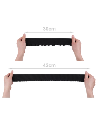 Banda elastica cu volanase latime 53 mm - 1 m | Mimib