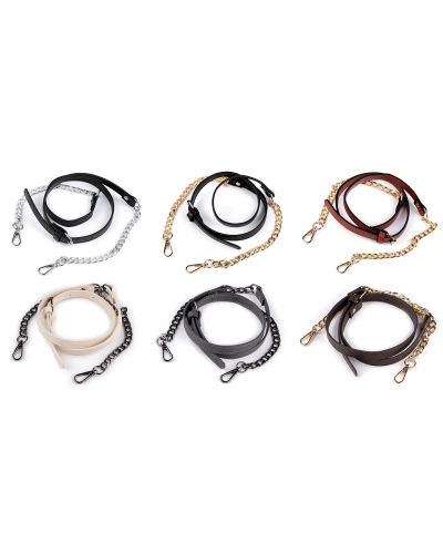 Curea cu carabine pentru geanta de mana, latime 1,5 cm - 1 buc. | Mimib