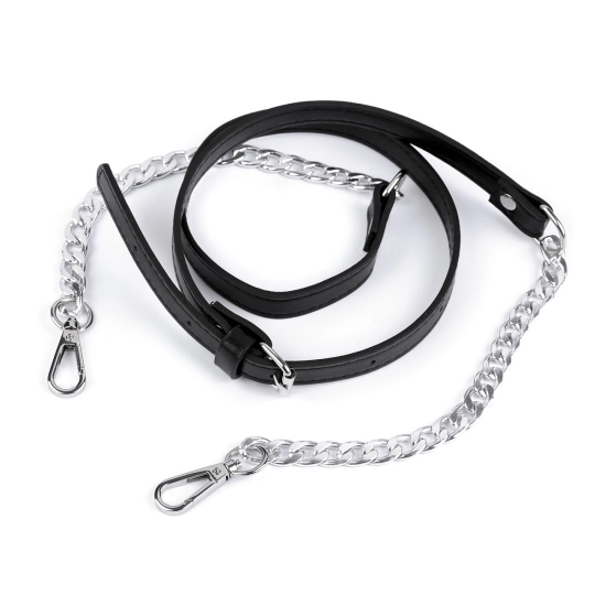 Curea cu carabine pentru geanta de mana, latime 1,5 cm - 1 buc. | Mimib