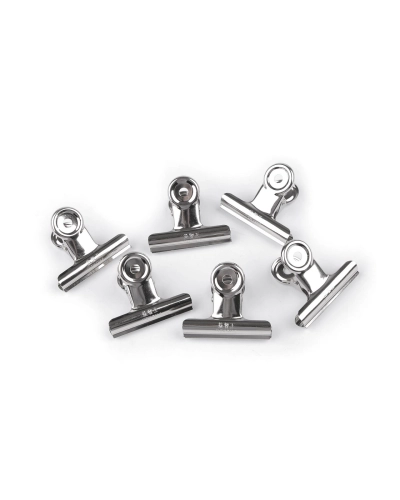 Clips metalic pentru materiale 5 cm - 36 buc. | Mimib