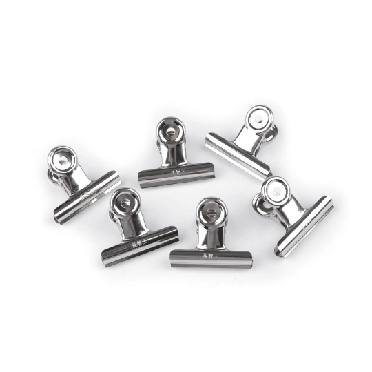 Clips metalic pentru materiale 5 cm - 36 buc. | Mimib