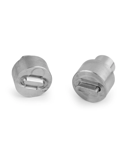 Matriță pentru capse ovale 4x16 mm, 5x18 mm - 1 set | Mimib