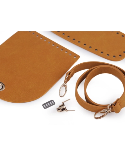 Kit pentru realizarea unei poșete din piele ecologică - 1 set | Mimib