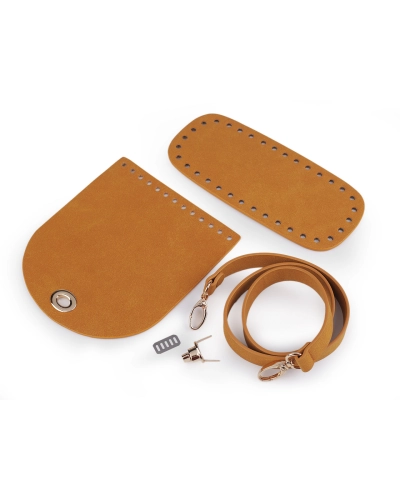 Kit pentru realizarea unei poșete din piele ecologică - 1 set | Mimib