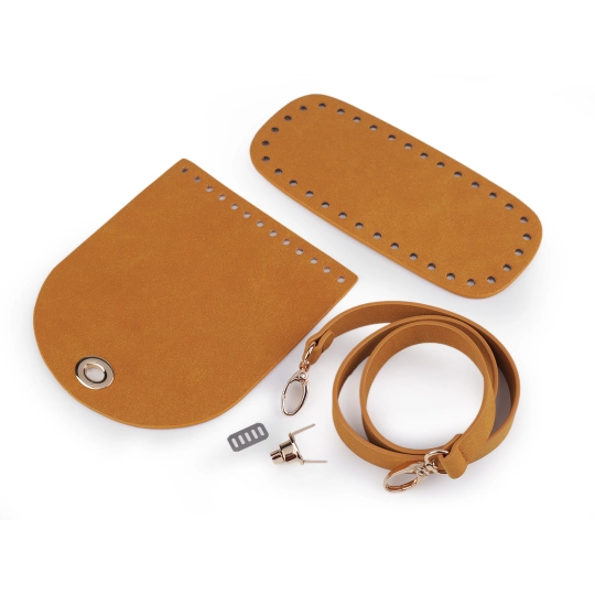 Kit pentru realizarea unei poșete din piele ecologică - 1 set | Mimib