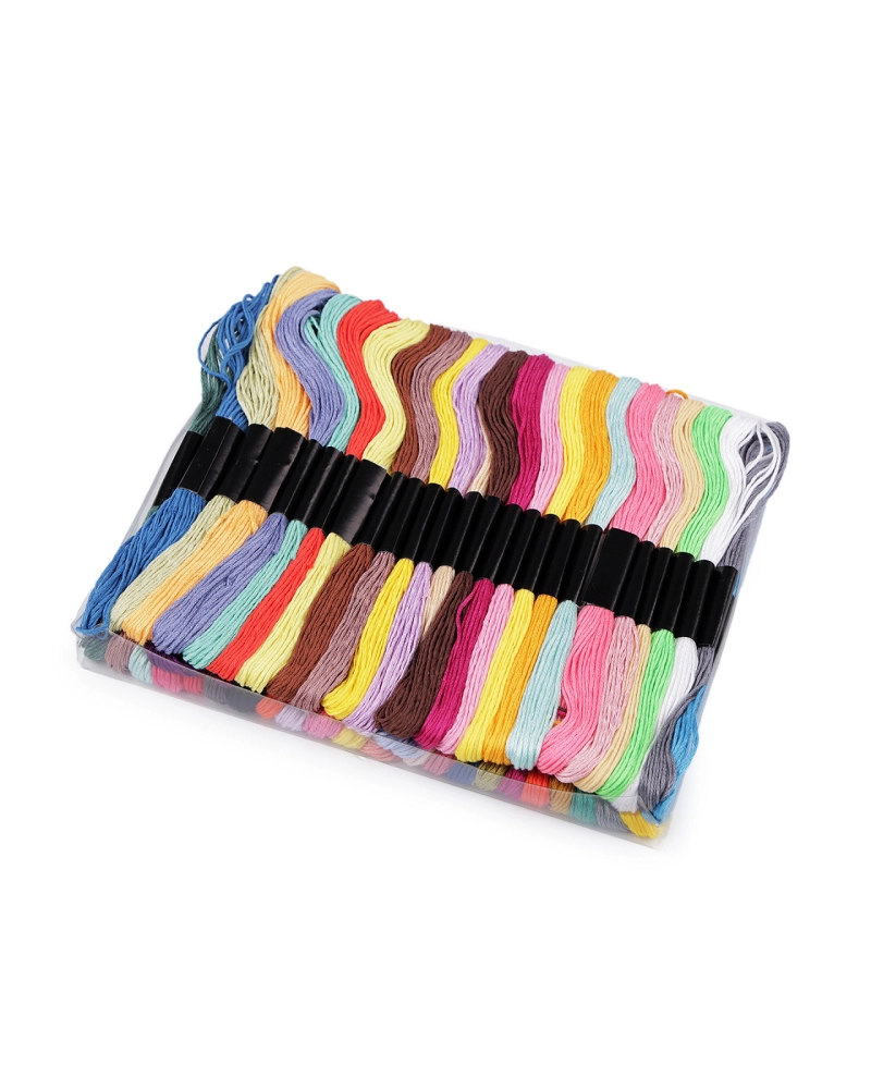 Fire de broderie tip mouline Grus 50 buc/8 m - 50 buc. | Mimib