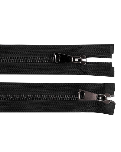 Fermoar metalic No 5 detasabil cu 2 cursoare / bidirecțional 60 cm - 1 buc. | Mimib