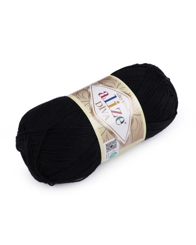Fire de tricotat Alize Diva 100 g - 1 buc. | Mimib
