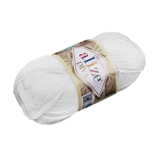 Fire de tricotat Alize Diva 100 g - 1 buc. | Mimib