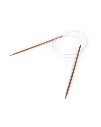Andrele circulare de bambus nr. 3, 3,5, 4, 4,5, 5, 5,5, 6, 6,5, 7, 8 - 1 buc. | Mimib