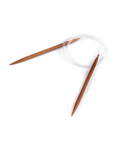Andrele circulare de bambus nr. 3, 3,5, 4, 4,5, 5, 5,5, 6, 6,5, 7, 8 - 1 buc. | Mimib