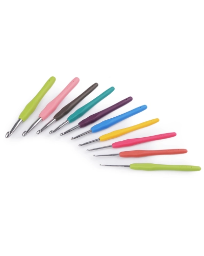 Set de croșete cu mânere din silicon - 1 set | Mimib