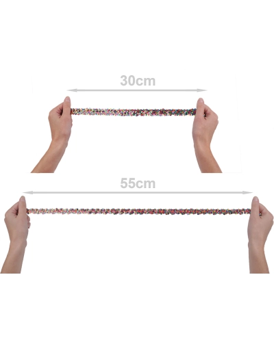Banda elastica cu paiete latime 20 mm - 1 m | Mimib