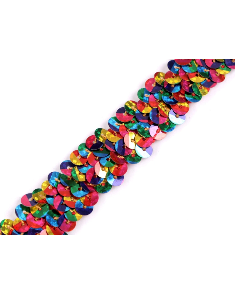 Banda elastica cu paiete latime 20 mm - 1 m | Mimib