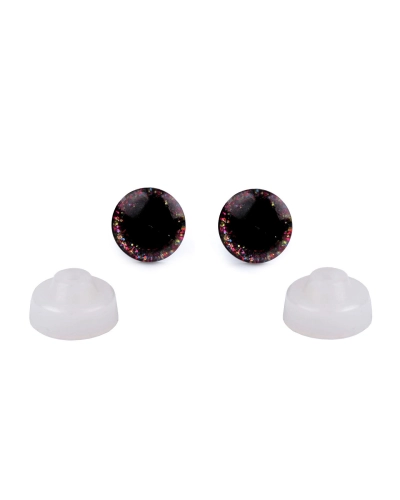 Ochi pentru jucării cu dispozitiv de siguranță Ø10 mm - 10 set | Mimib