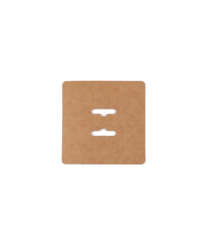 Eticheta din hârtie natural 10x10 cm - 100 buc. | Mimib