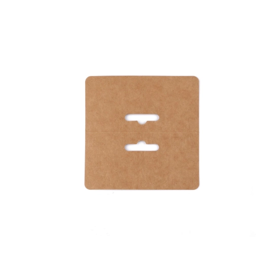 Eticheta din hârtie natural 10x10 cm - 100 buc. | Mimib