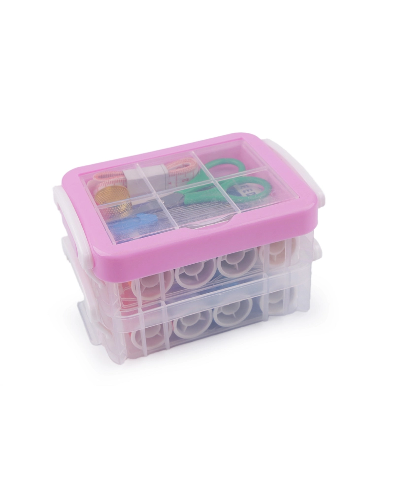 Trusă de cusut cu două niveluri - 1 set | Mimib