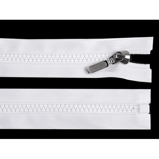Fermoar plastic nr. 5 lungime 80 cm cu glisor decorativ - 1 buc. | Mimib