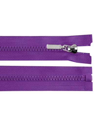 Fermoar plastic nr. 5 lungime 80 cm cu glisor decorativ - 1 buc. | Mimib