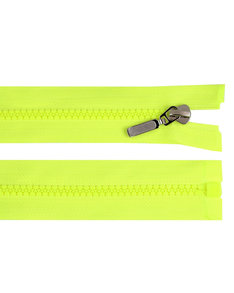 Fermoar plastic nr. 5 lungime 90 cm cu glisor decorativ - 1 buc. | Mimib