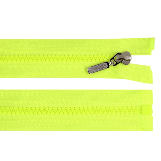 Fermoar plastic nr. 5 lungime 90 cm cu glisor decorativ - 1 buc. | Mimib