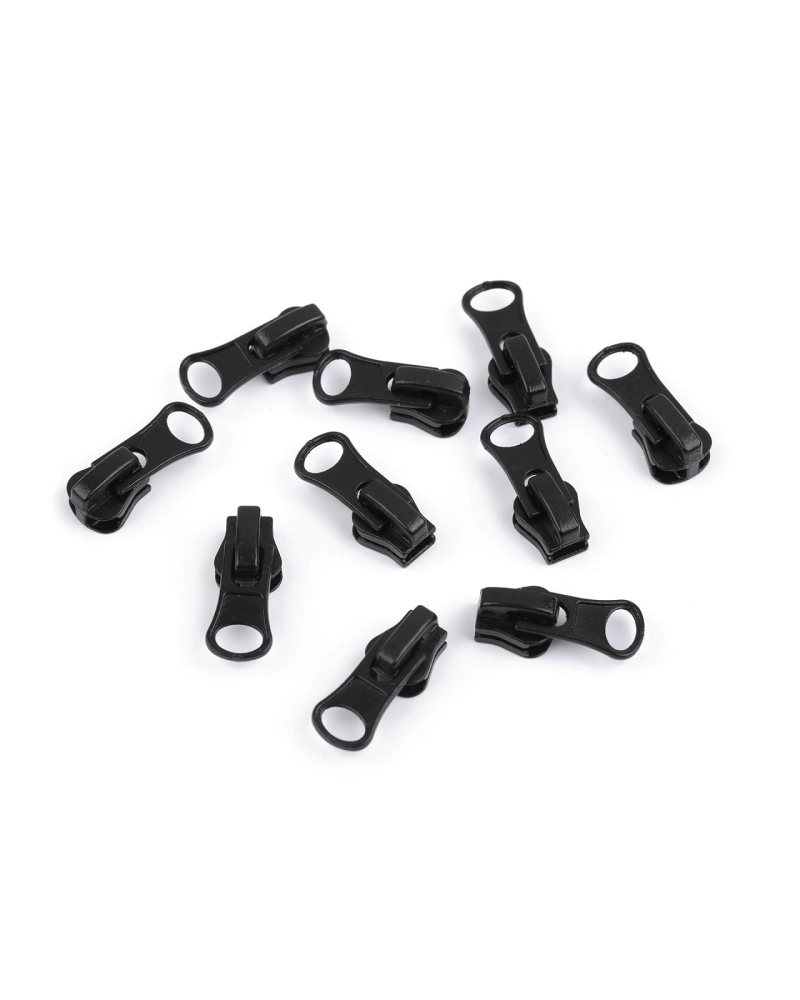 Coursor pentru fermoare plastic nr 3 - 10 buc. | Mimib