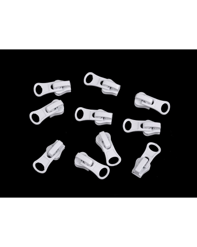 Coursor pentru fermoare plastic nr 3 - 10 buc. | Mimib