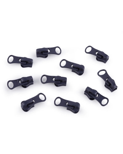 Coursor pentru fermoare plastic nr 3 - 10 buc. | Mimib