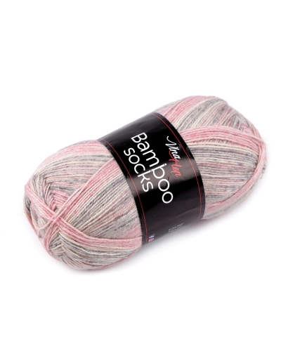 Fire de tricotat Bamboo Socks 100 g - 1 buc. | Mimib