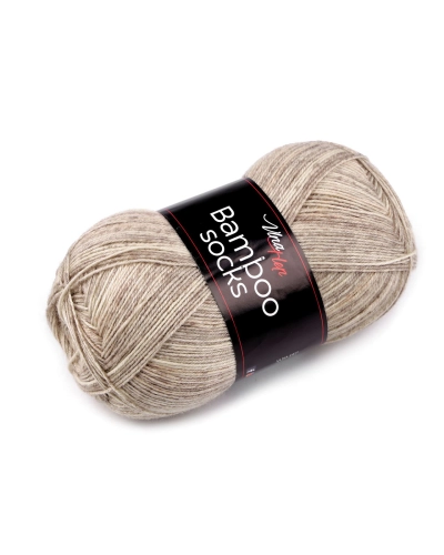 Fire de tricotat Bamboo Socks 100 g - 1 buc. | Mimib