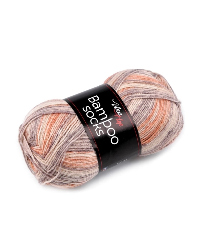 Fire de tricotat Bamboo Socks 100 g - 1 buc. | Mimib