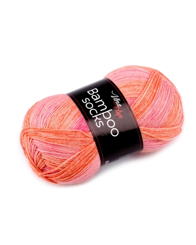 Fire de tricotat Bamboo Socks 100 g - 1 buc. | Mimib