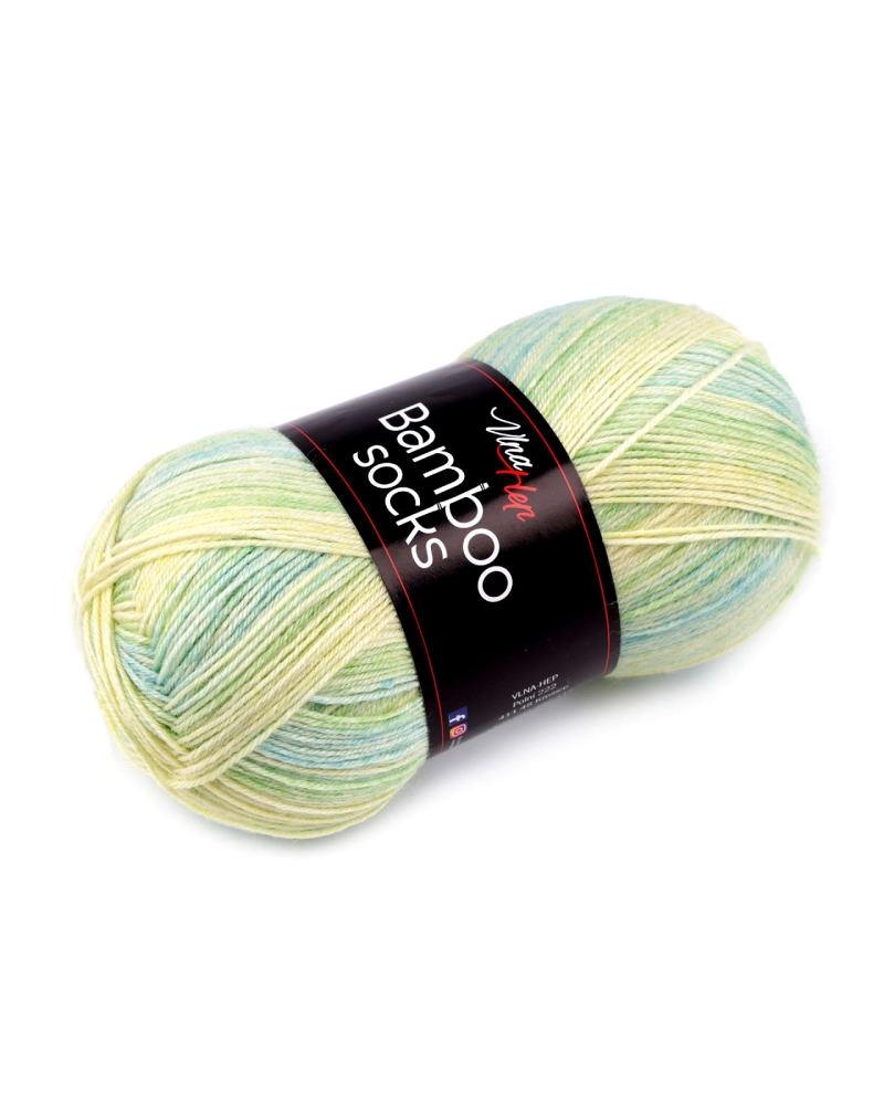 Fire de tricotat Bamboo Socks 100 g - 1 buc. | Mimib