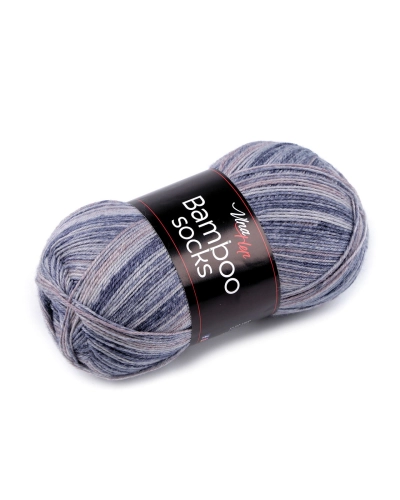 Fire de tricotat Bamboo Socks 100 g - 1 buc. | Mimib