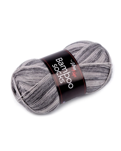 Fire de tricotat Bamboo Socks 100 g - 1 buc. | Mimib