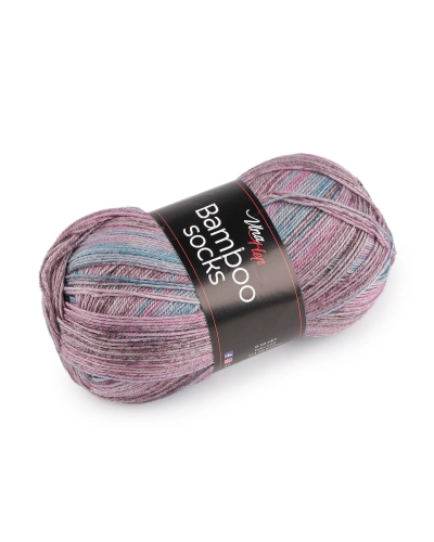 Fire de tricotat Bamboo Socks 100 g - 1 buc. | Mimib
