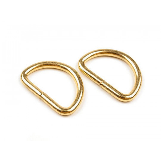 Inel metalic tip D, lățime 25 mm | Mimib