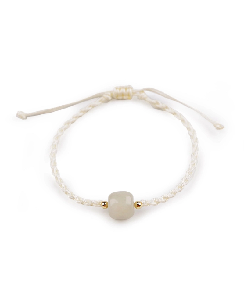 Náramok shamballa s imitáciou minerálu - 1 ks | Mimib