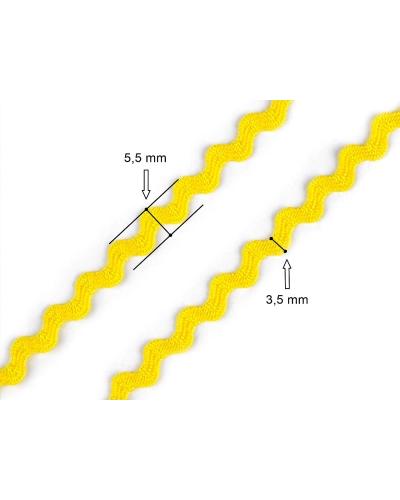 Bandă zig-zag 3,5 mm - 28 m | Mimib