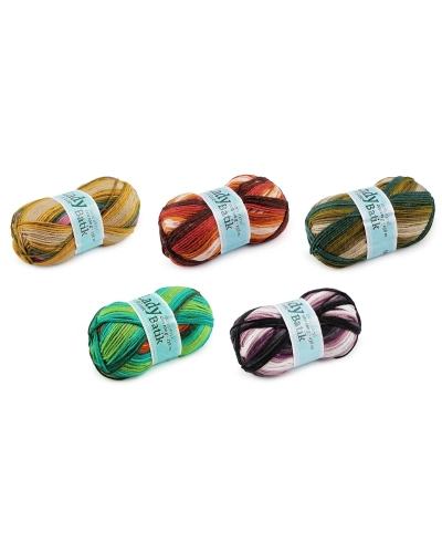 Fire de tricotat Lady Batik de Luxe 100 g - 1 buc. | Mimib