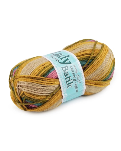 Fire de tricotat Lady Batik de Luxe 100 g - 1 buc. | Mimib