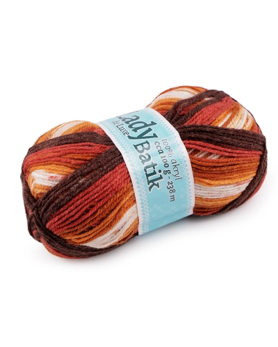 Fire de tricotat Lady Batik de Luxe 100 g - 1 buc. | Mimib