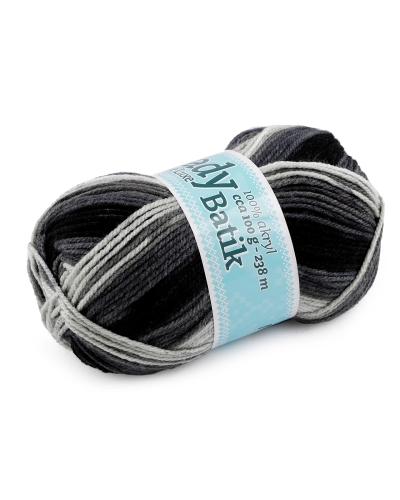 Fire de tricotat Lady Batik de Luxe 100 g - 1 buc. | Mimib