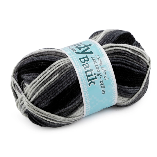 Fire de tricotat Lady Batik de Luxe 100 g - 1 buc. | Mimib