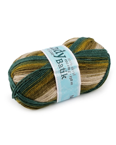 Fire de tricotat Lady Batik de Luxe 100 g - 1 buc. | Mimib